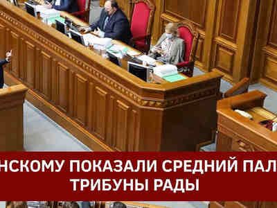 Подозрение за средний палец