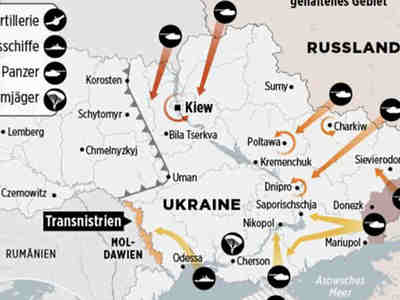 Lemberg, кстати, это ЛЬВОВ. Откуда Bild взял карту и какого она года?