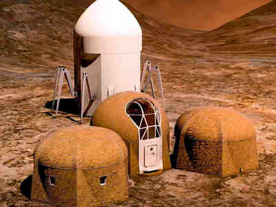 Один из проектов NASA дома на Марсе