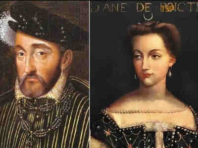 Генрих II и Диана де Пуатье