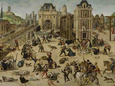 Варфоломеевская ночь. С картины художника Франсуа Дюбуа. 1529—1584