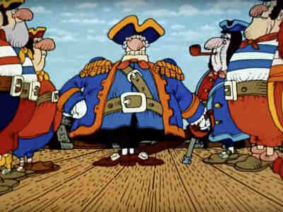 Трелони в мультфильме