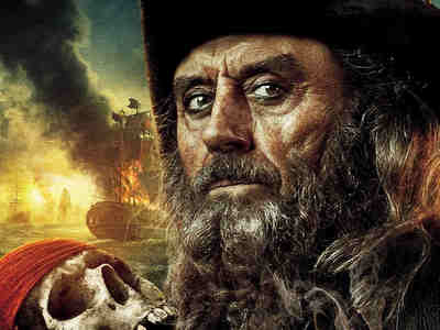 Киношный Черная борода из фильма Пираты Карибского моря