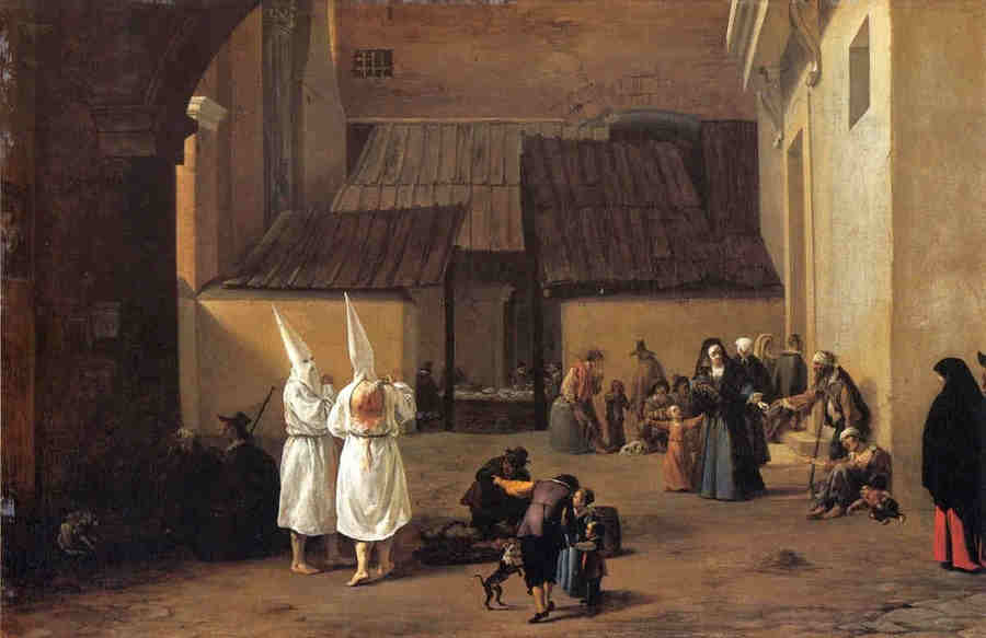 «Флагелланты» нидерландского живописца Питера ван Лара