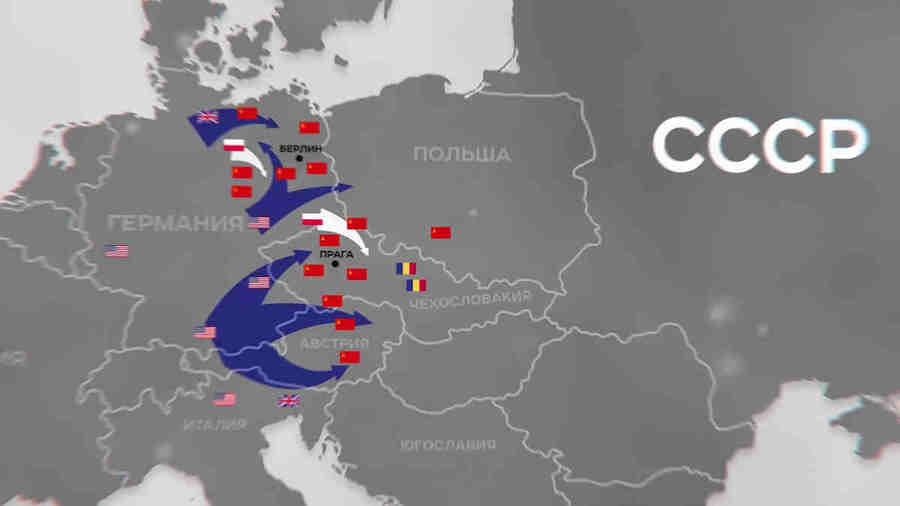 Наступательный предусматривал поддержку США и переманивание на сторону Запада польского населения и армии в тылу советского блока.