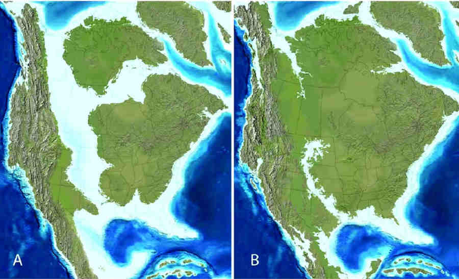 Регрессия моря