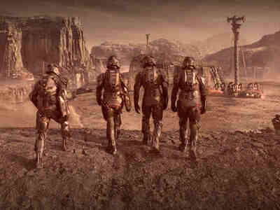 Марсианская колония объявила независимость и теперь Марс — это отдельная военизированное государство, бесцельному образу жизни на Земле противопоставлены марсианские коллективизм и дисциплина.