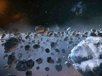 За 150 лет до описываемых событий Пояс Астероидов был фронтиром с огромным запасом полезных ископаемых.