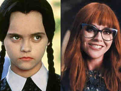 В сериале снялась популярная актриса Кристина Риччи, которая сыграла ту же самую Уэнсдей в фильмах «Семейка Аддамс» и «Семейные ценности Аддамсов». В новой ленте кинозвезде досталась роль учительницы ботаники Мэрилин Торнхилл.