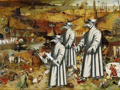 Как распространялись инфекции до изобретения 5G вышек? Какие люди и монстры изображали чуму в Средневековье и где следует правильно прикладывать жабу, чтобы вылечиться от этой болезни?