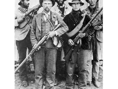 На фото - бурские коммандос.