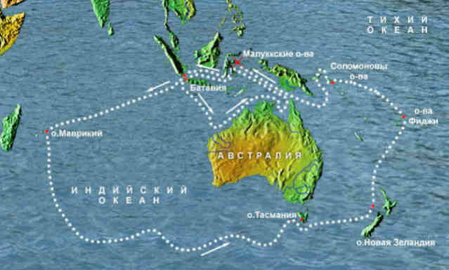 Маршрут Виллема Янсзона