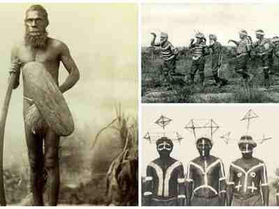 Воины-аборигены Австралии