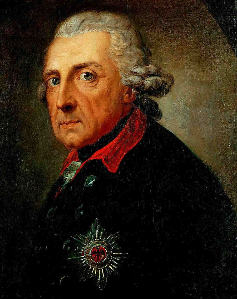 Король Пруссии Фридрих II Великий