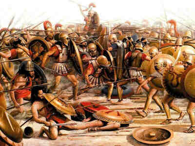 Спартанец должен быть только воином!