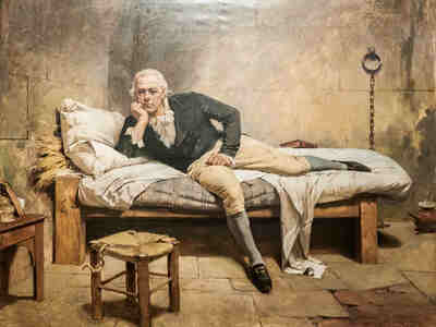 Франсиско де Миранда в тюрьме