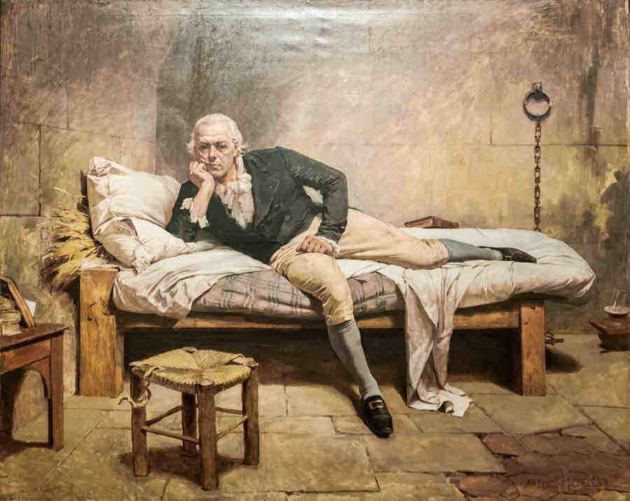 Франсиско де Миранда в тюрьме