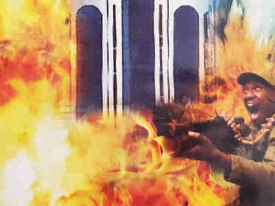 Капитан Алекс погибает и за него мстит брат - шаолиньский монах из Уганды