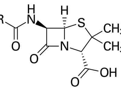 Общая структура пенициллинов