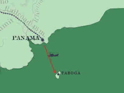 На Табогу можно было добраться только во время прилива